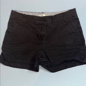 Crown & Ivy Black Shorts Classic Chino Style